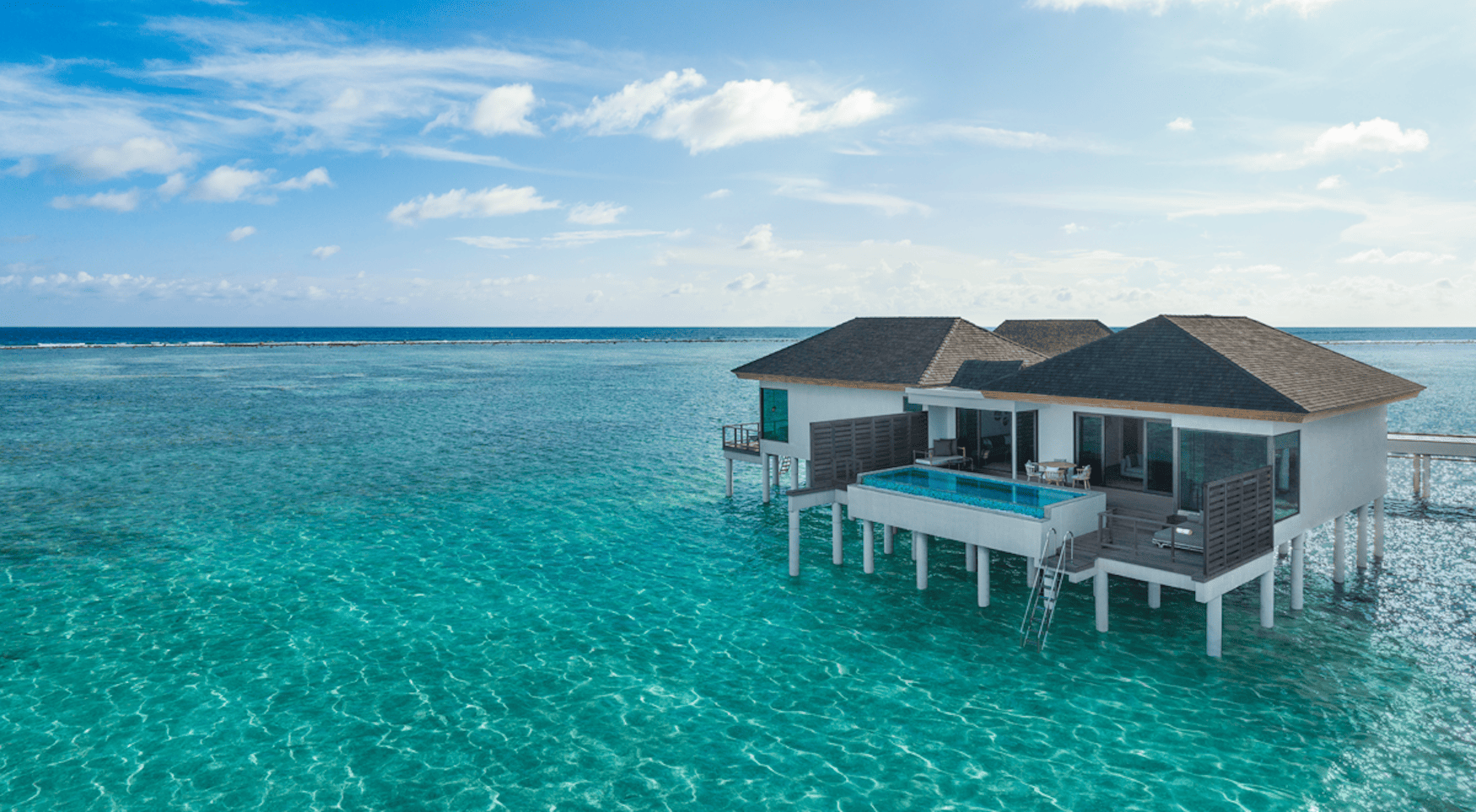 Overwater Villa auf den Malediven