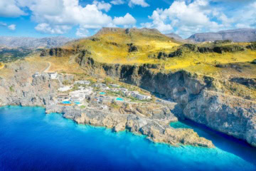 Kreta von oben