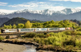 Coastal Pacific Zug in Neuseeland