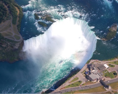 Niagara Fälle aus der Luft