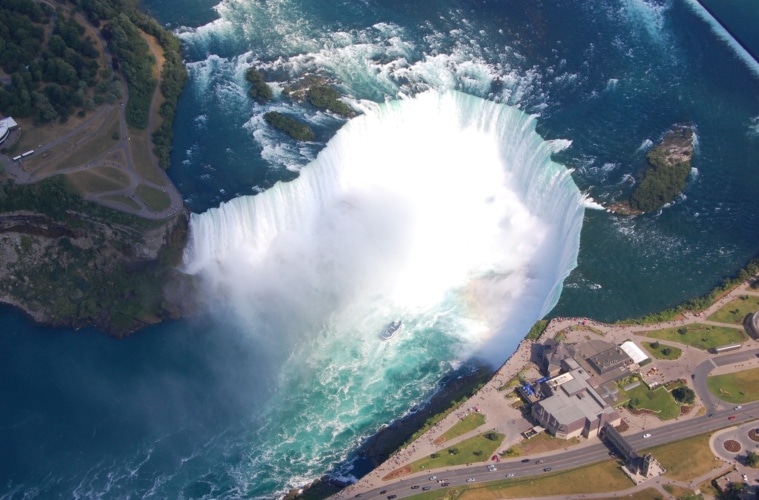 Niagara Fälle aus der Luft