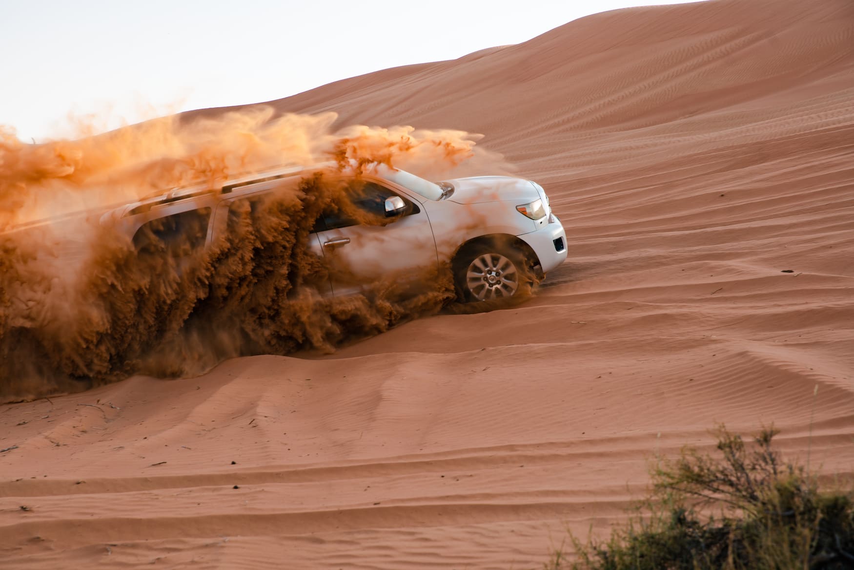 Dune Bashin in der Wüste in Ras Al Khaimah