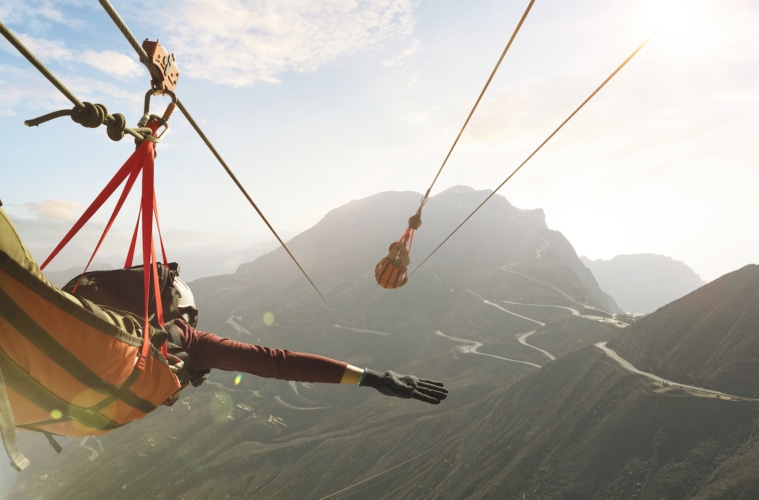 Abenteuer in Ras Al Khaimah: Jebel Jais Flight