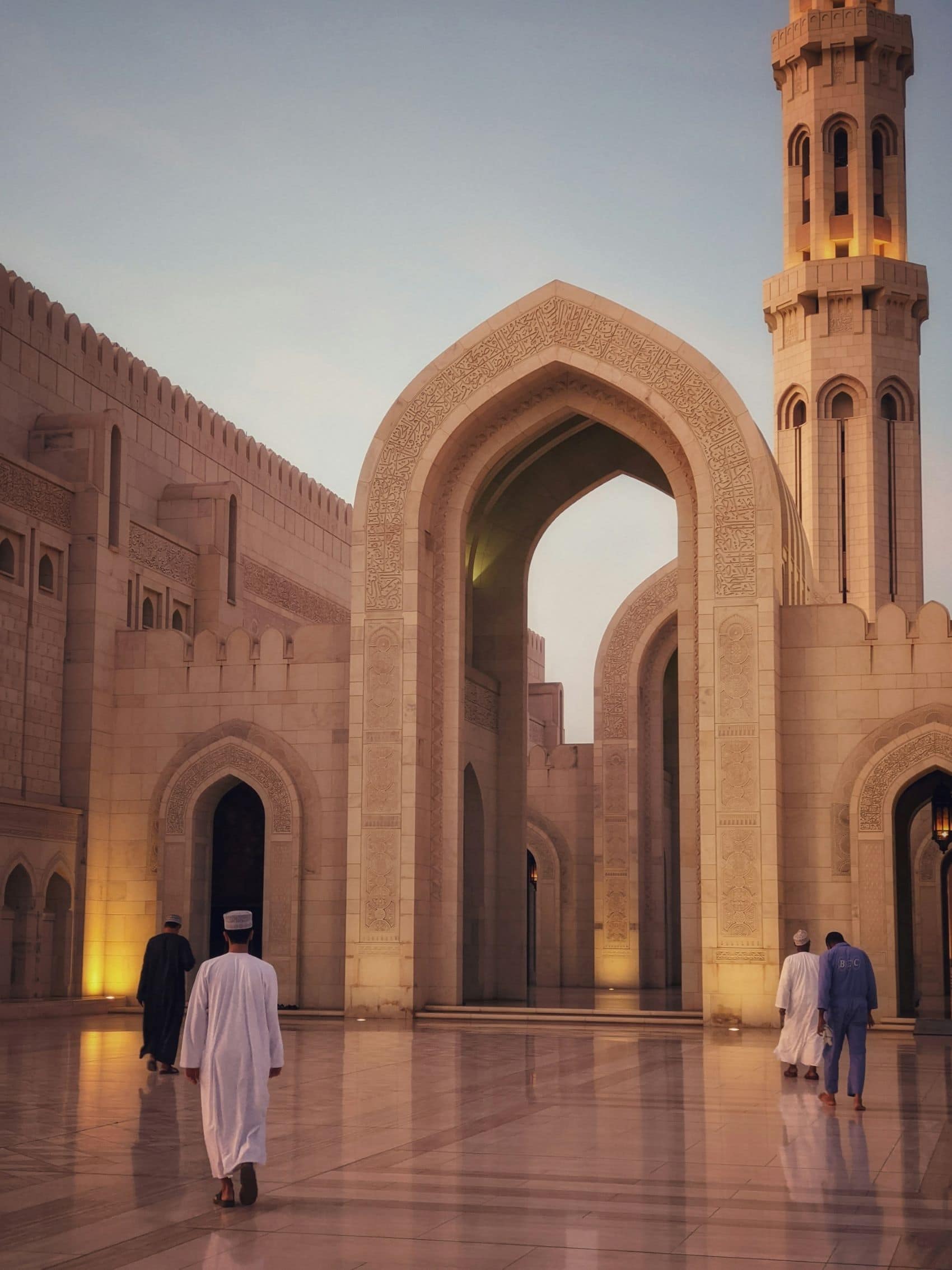 Sultan Qabbos Grand Mosque, Muscat, Oman 