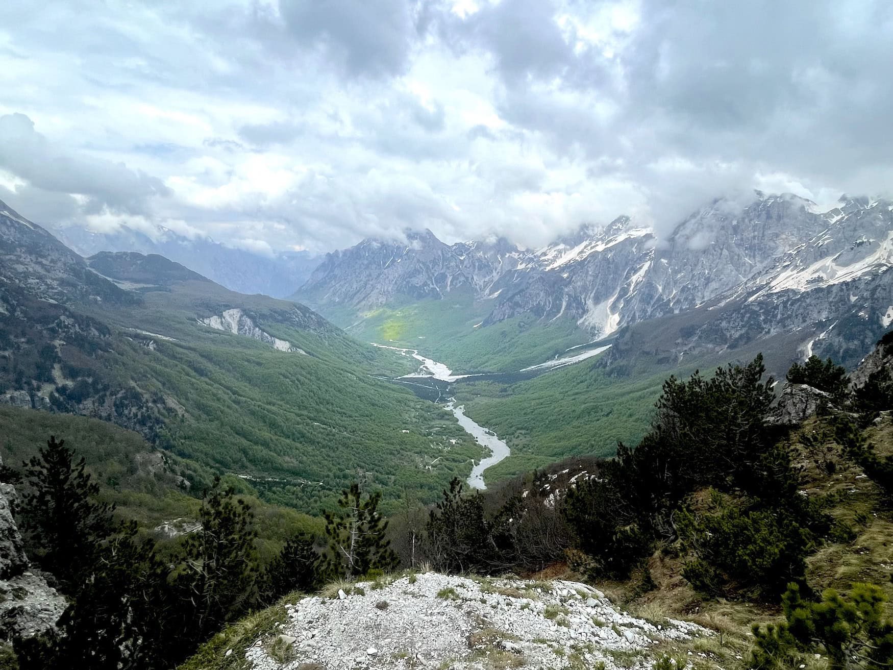 Valbonatal in Albanien