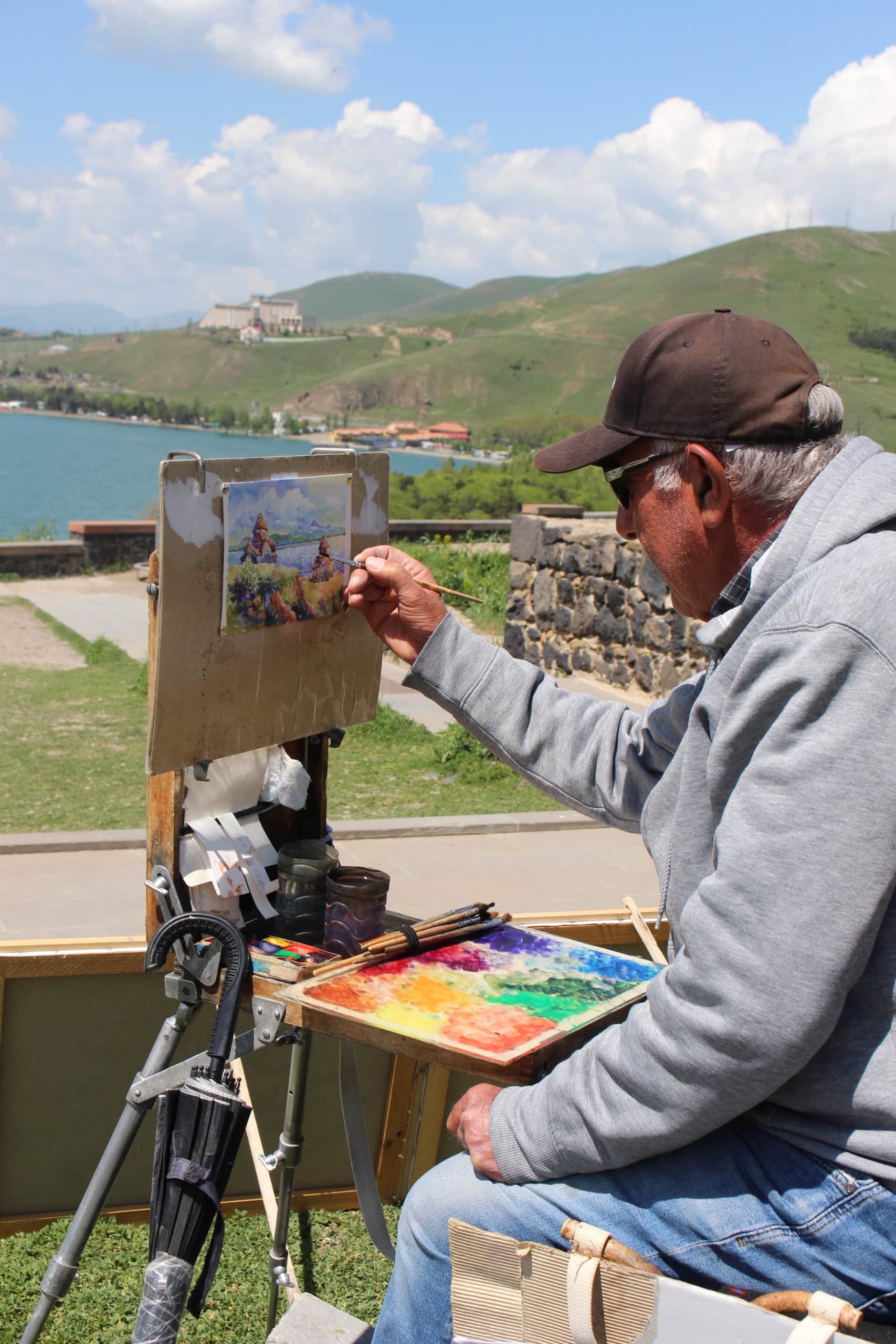 Maler in Armenien