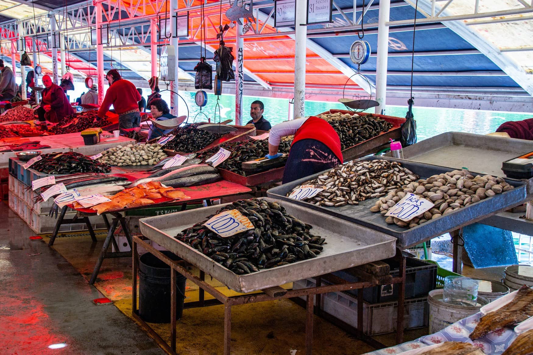 Fischmarkt in Chile 