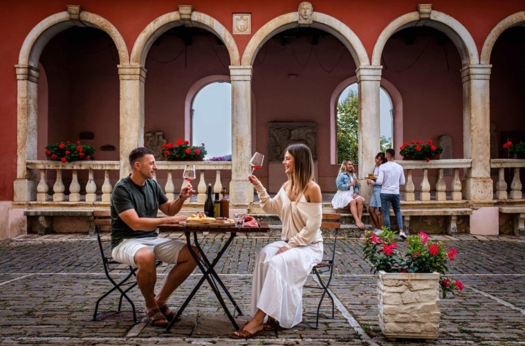 Winetasting im Urlaub in Istrien