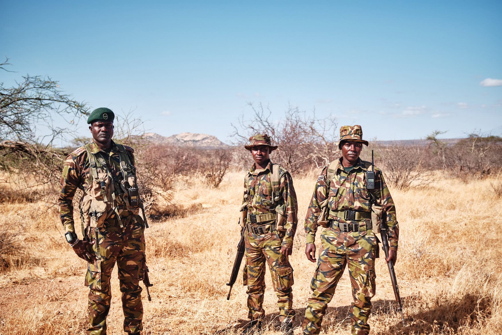 Naturschützer in Kenia