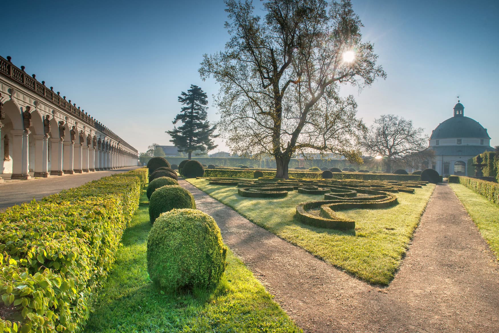 Unesco in Tschechien: Gartenanlage in Kromeriz
