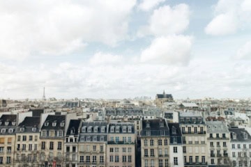Ausblick über Paris