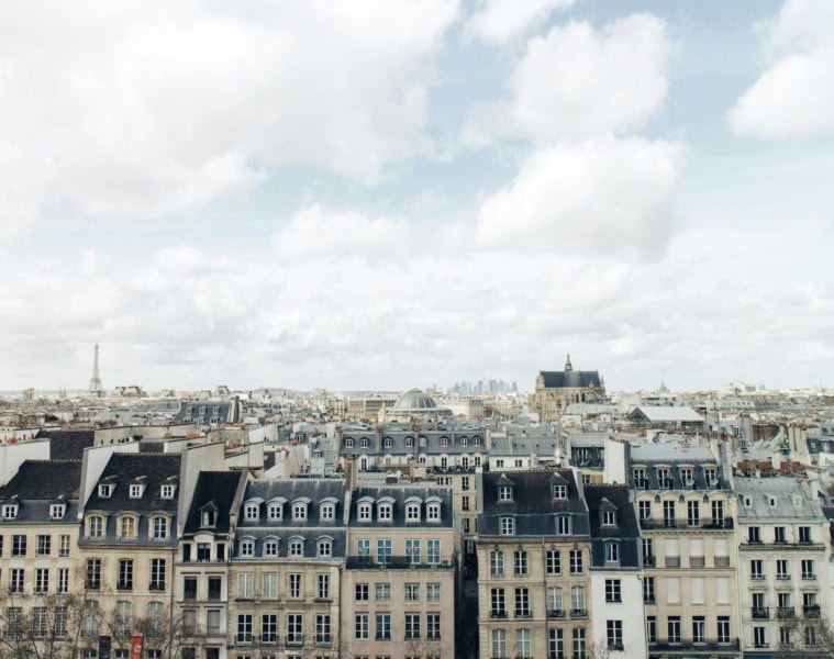 Ausblick über Paris
