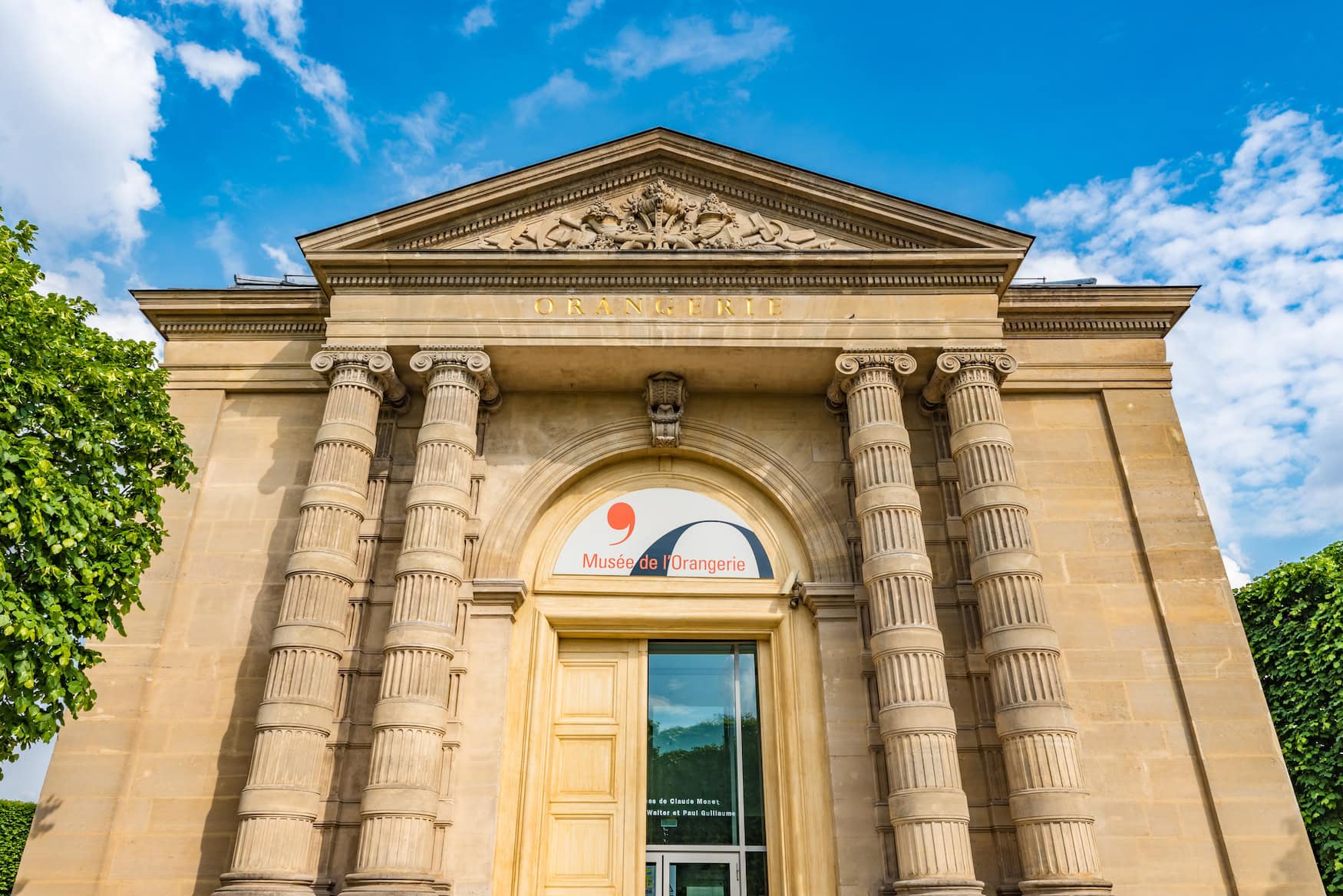 das Musée de l'Orangerie in Paris