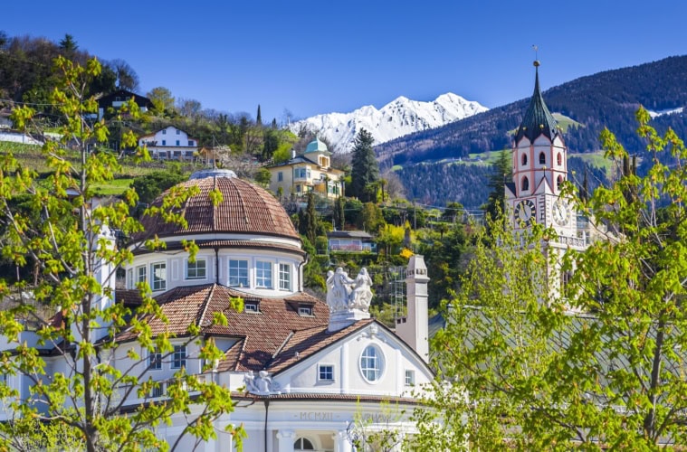 Meran in Südtirol.