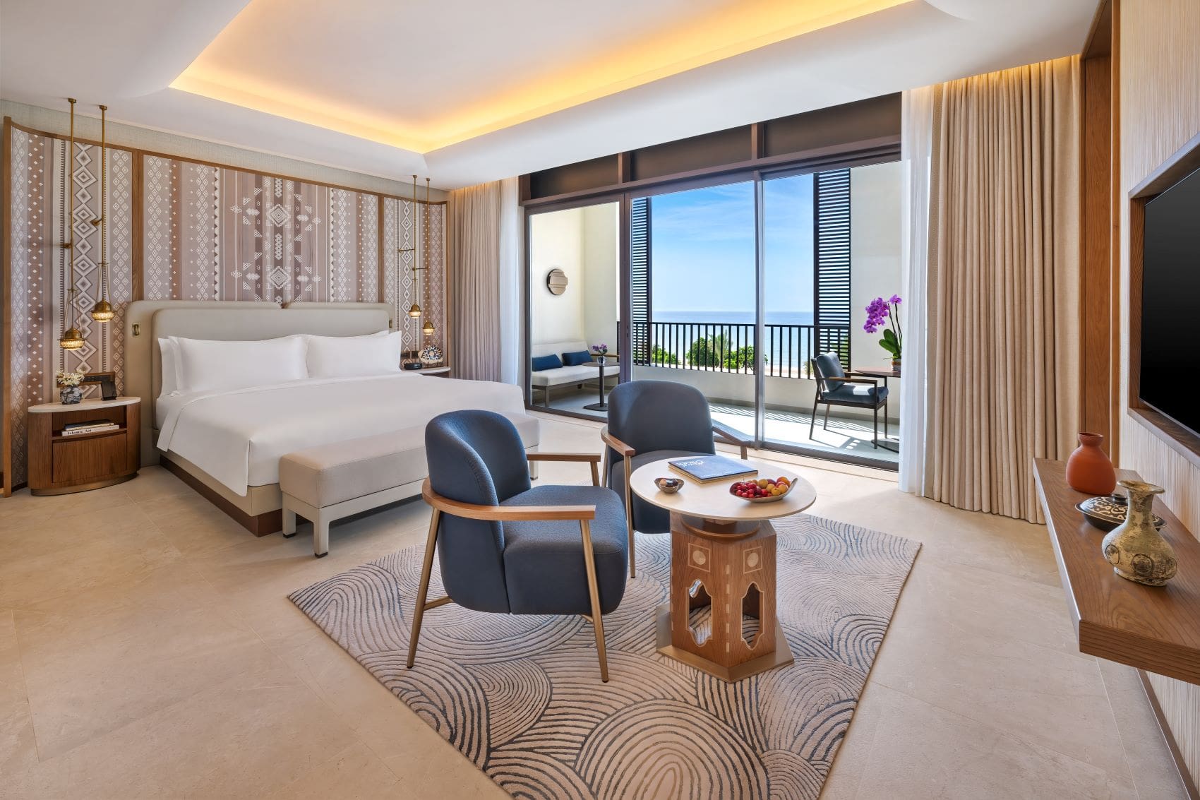 neue Luxushotels in Oman: Mandarin Oriental, Muscat - Sea View Suite