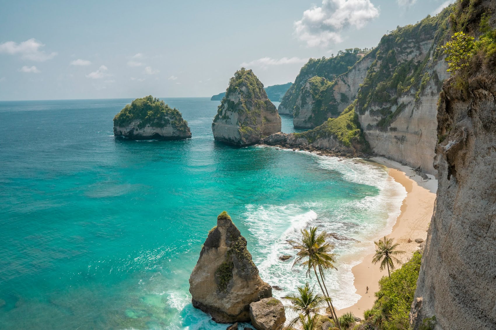 Bucht auf Bali.