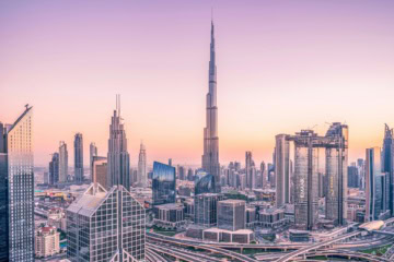 Skyline von Dubai