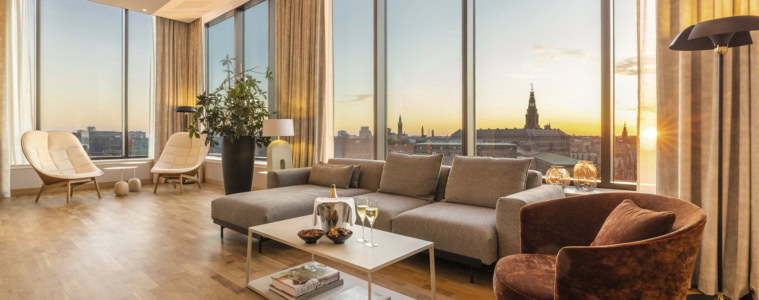 Luxuriös: Die Presidential Suite im NH Collection Copenhagen