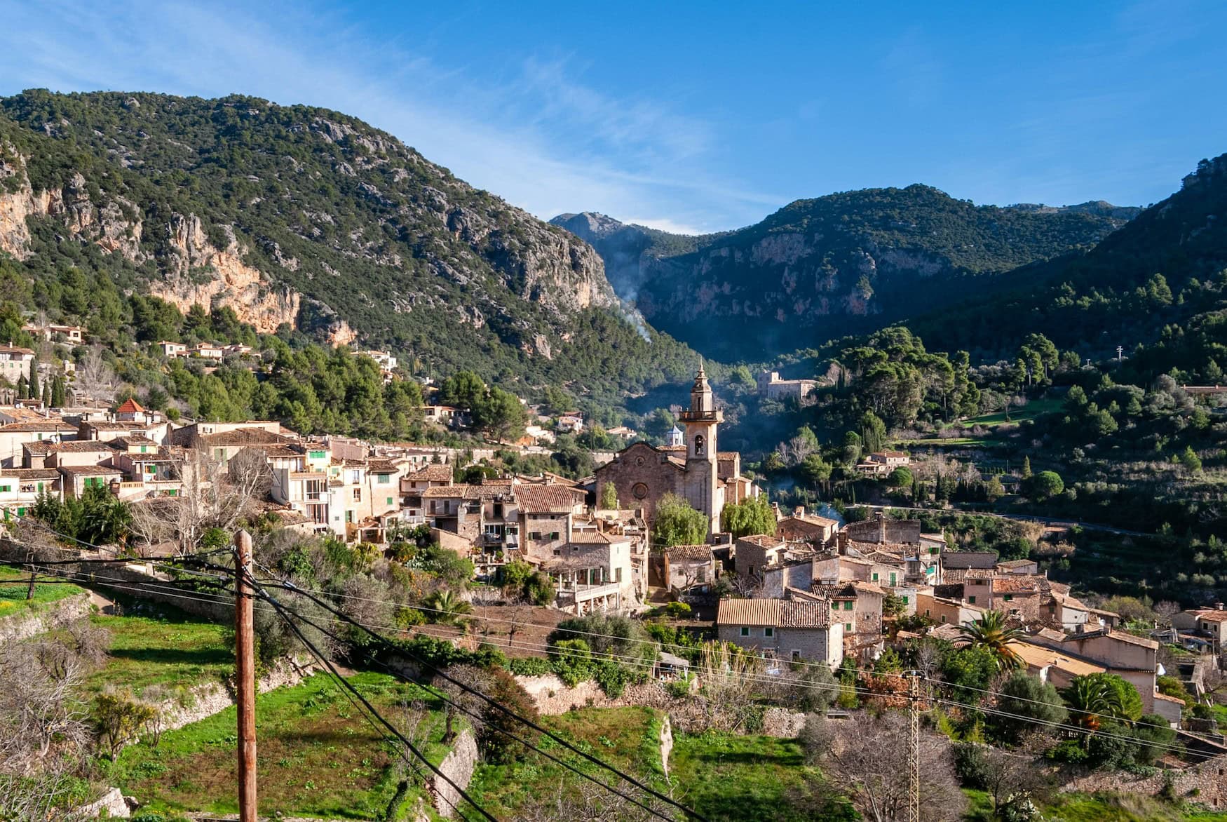 Eines der unberührten Dörfer auf Mallorca: Valldemossa.