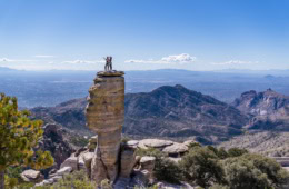 Santa Catalina Mountains in Tucson in Arizona