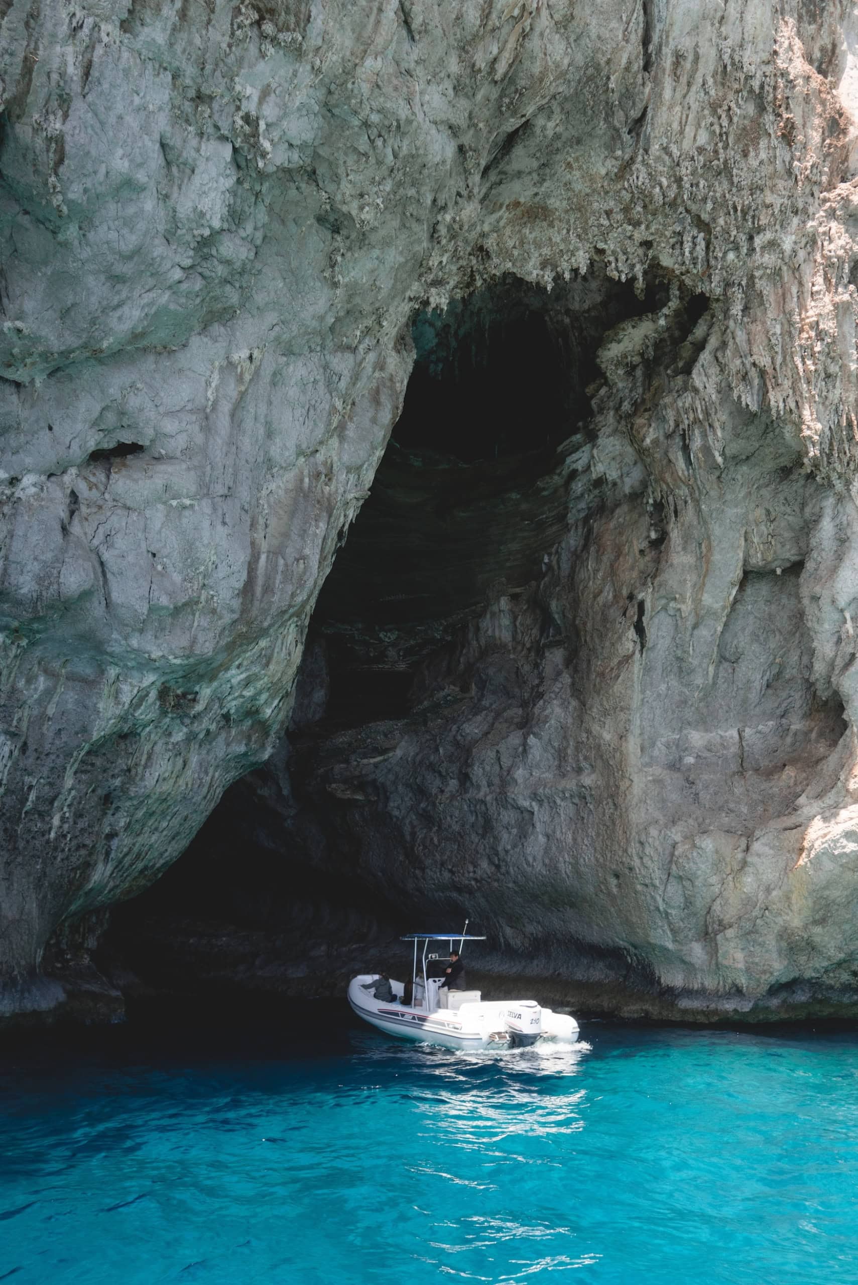 Blick in die Blaue Grotte