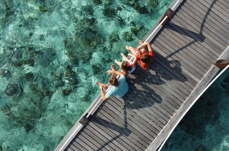 Urlaub auf den Malediven mit Kindern im Sheraton Full Moon Resort & Spa