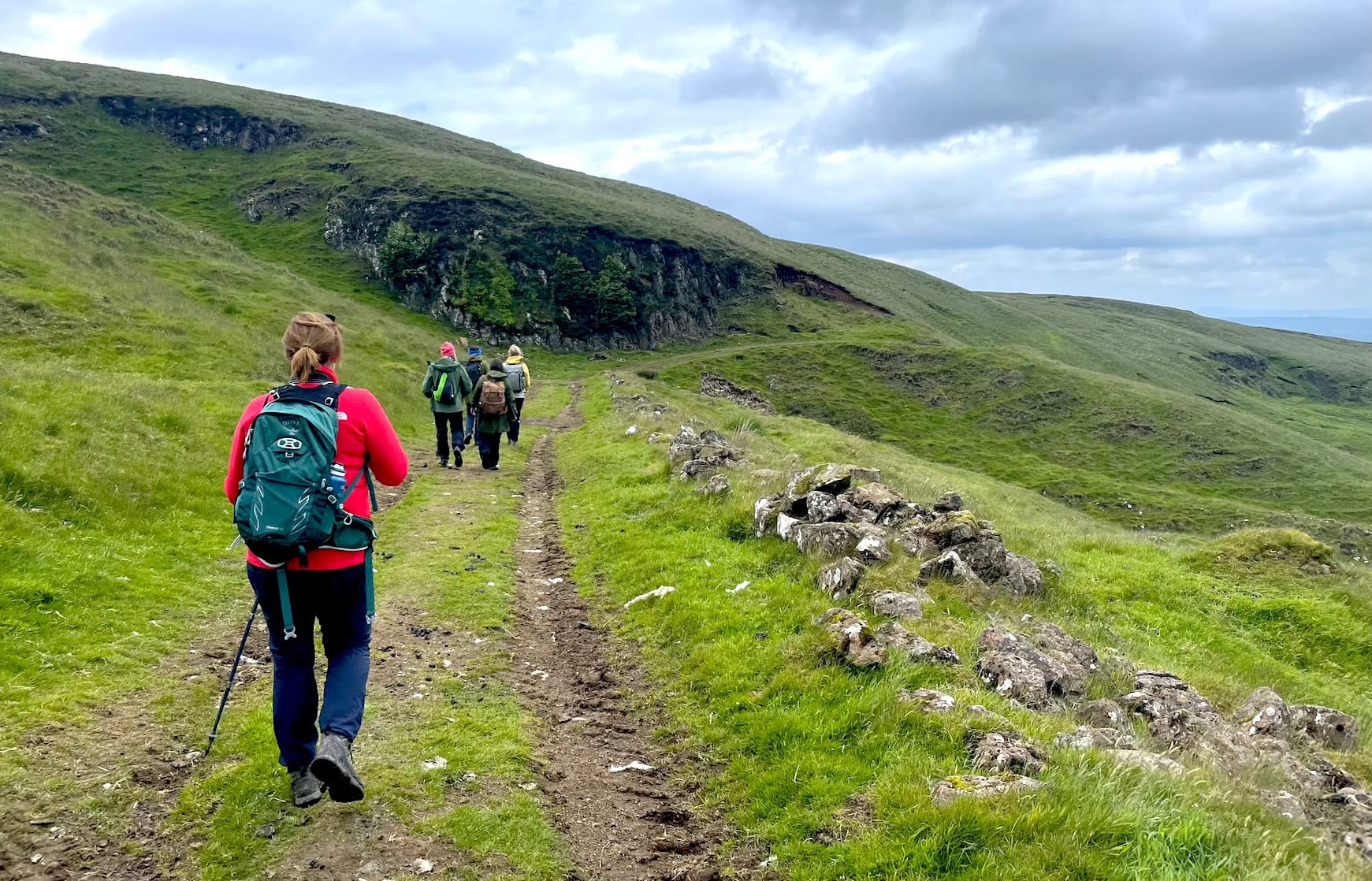 der Emigrant's Trail in Nordirland