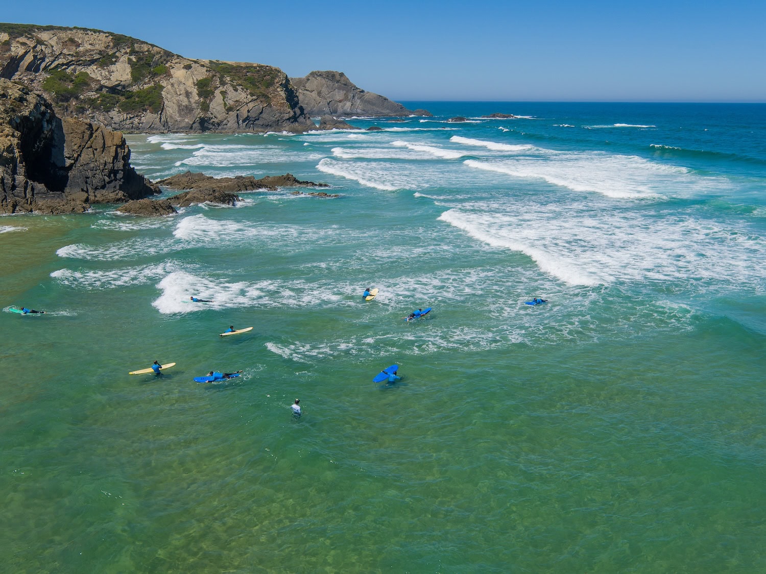 Algarve: Surfen bei Aljezur