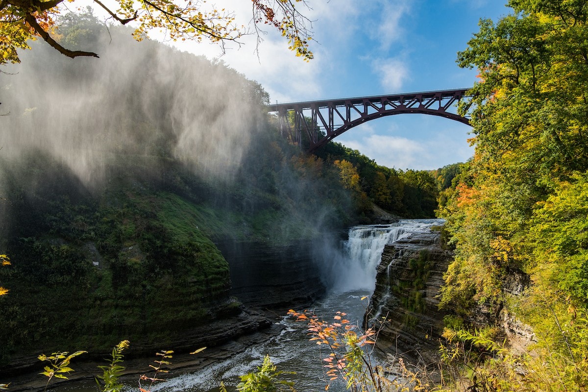 View of Letchworth State Park.