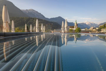 Pool im Hotel Edelweiss Berchtesgaden