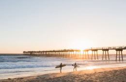 Hermosa Beach in Los Angeles