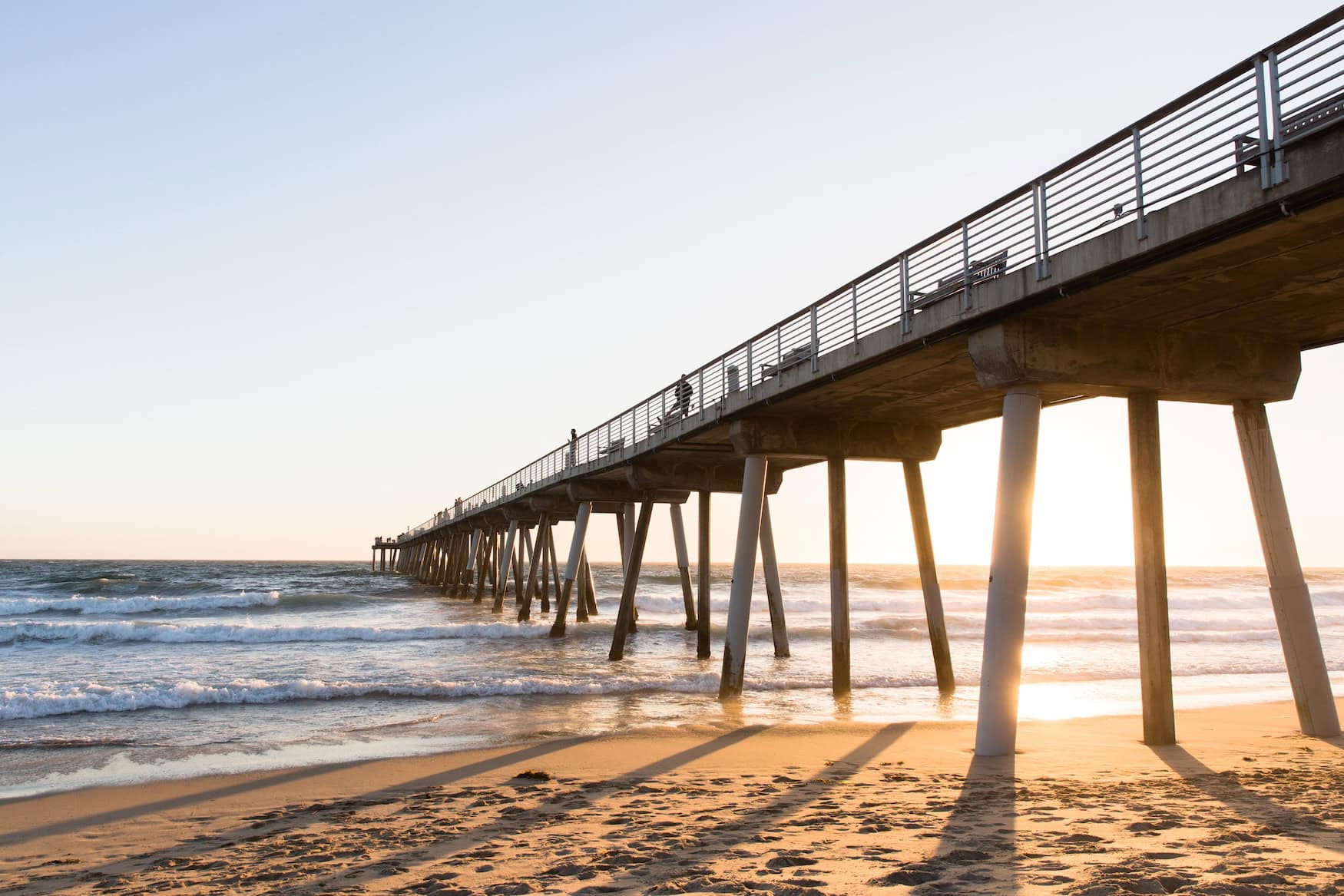 Hermosa Beach in Los Angeles