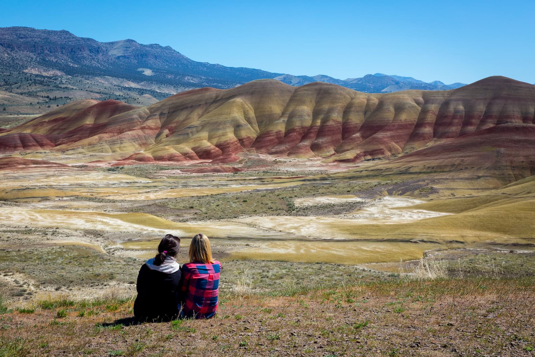 Painted Hills auf einem Roadtrip durch Oregon