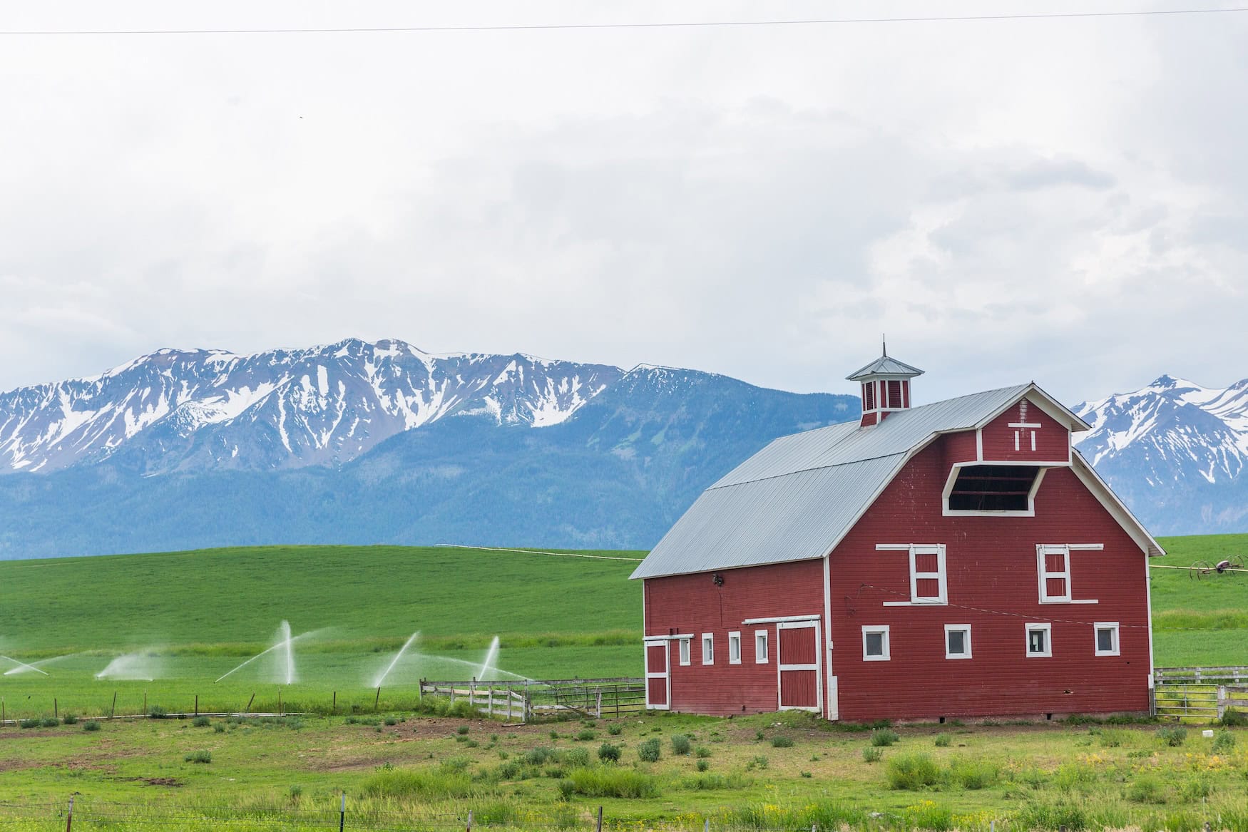 die Wallowa Mountains in Oregon