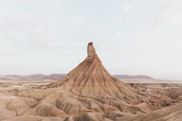 Felsmonument in Spanien