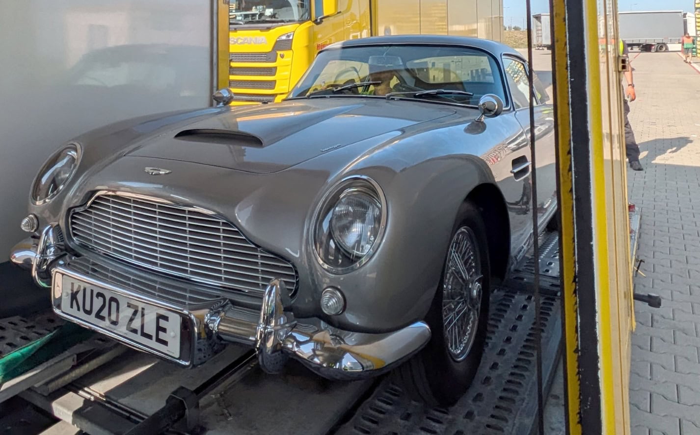 Der Aston Martin DB5, eines der berühmtesten Autos der Filmgeschichte.