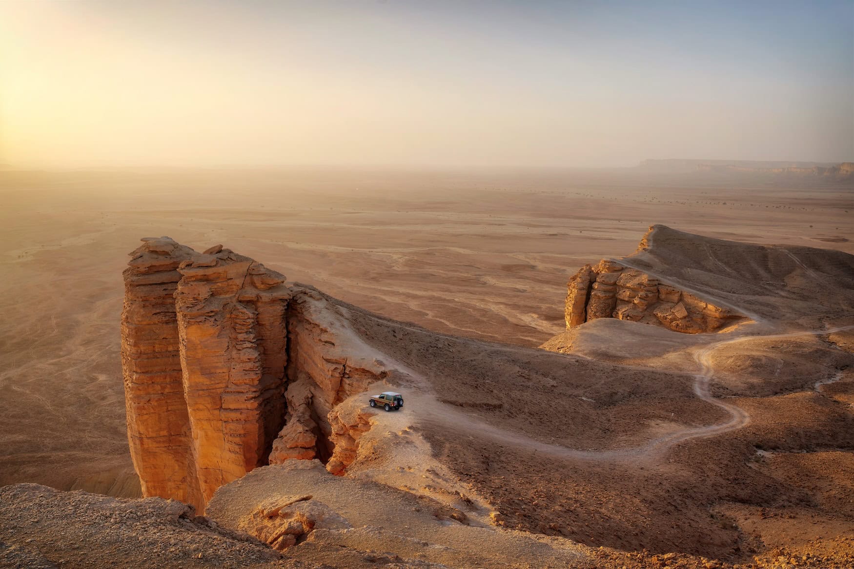 Die »Edge of the World« in Saudi-Arabien.