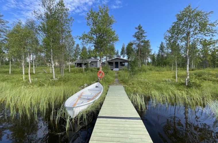 See im Sommer in Finnland