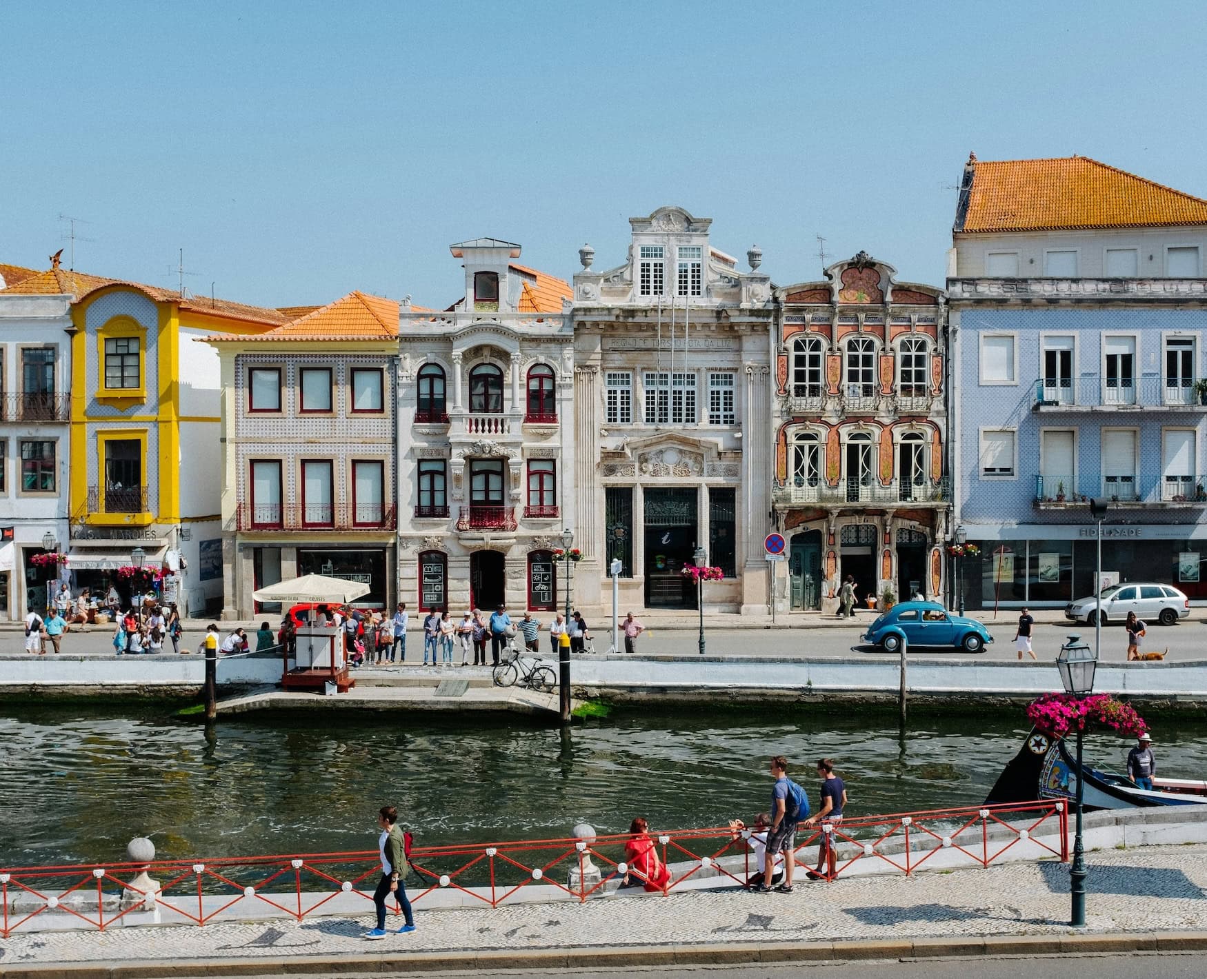 Stadtansicht von Aveiro