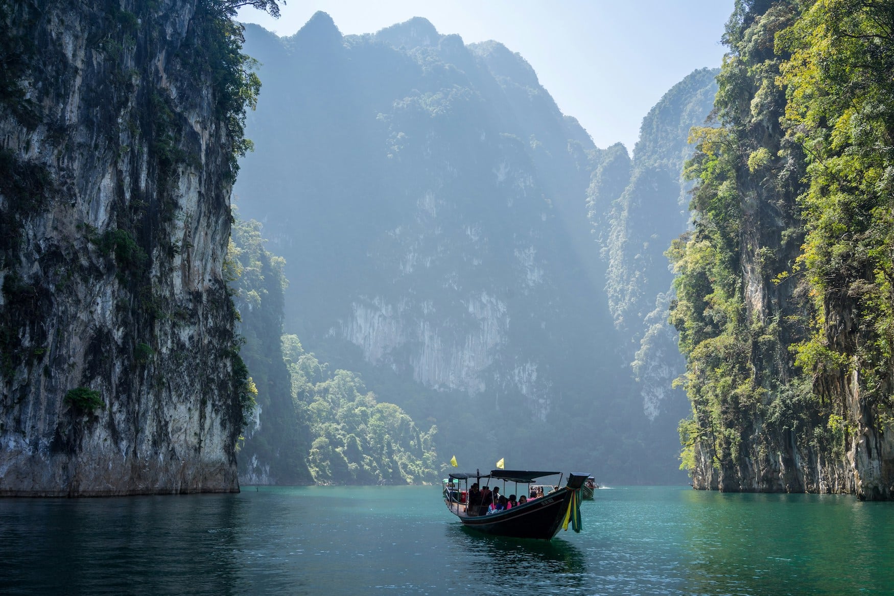 Kalksteinfelsen in Thailand