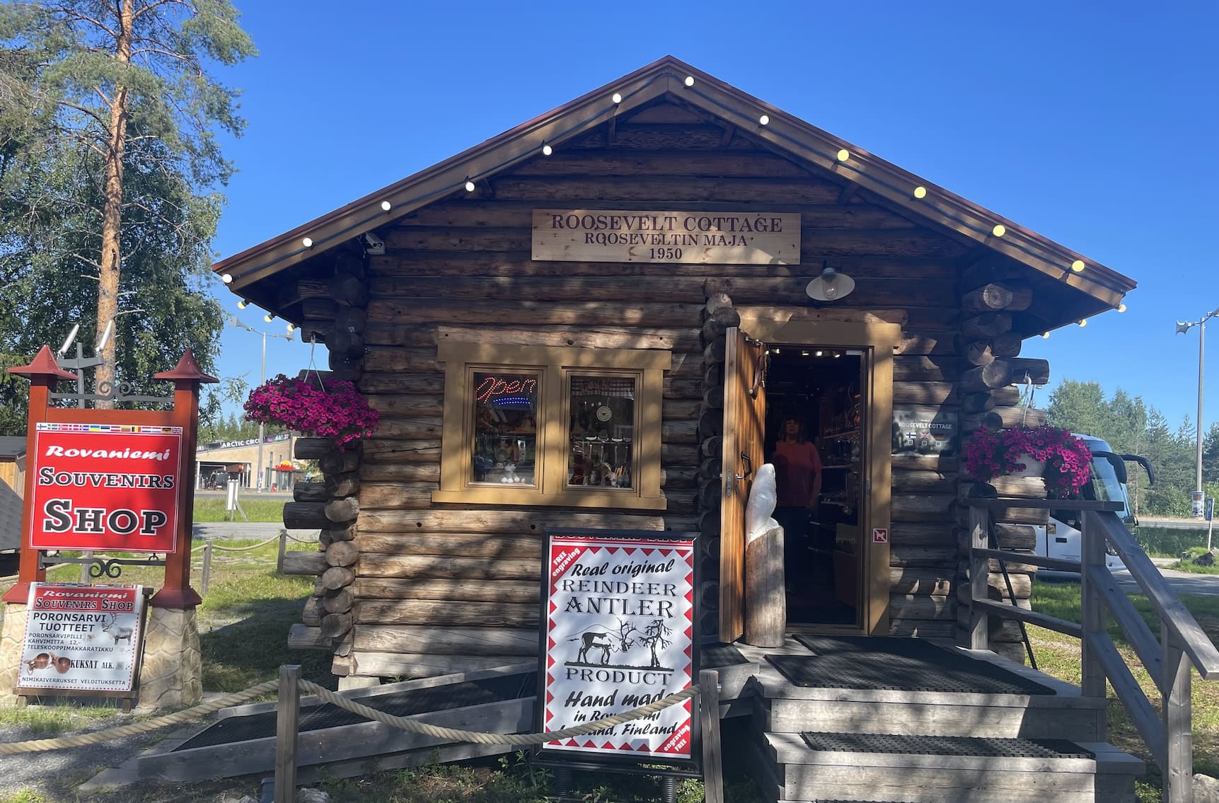 Das Roosevelt Cottage.