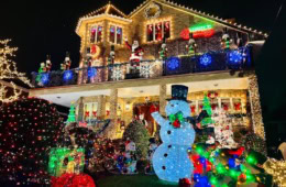 Weihnachtsbeleuchtung in New York