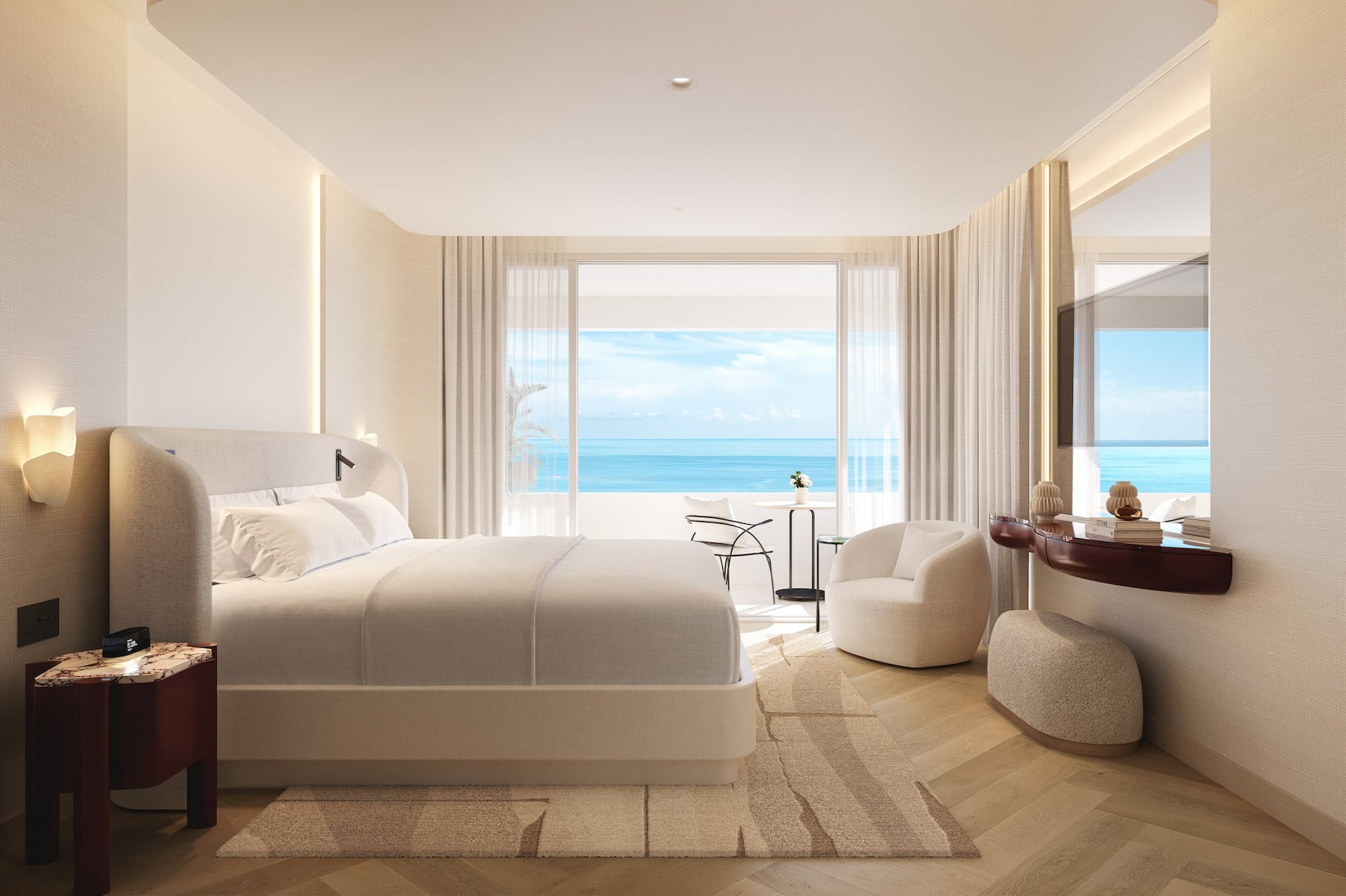 Zimmer im neuen Delano South Beach in Miami