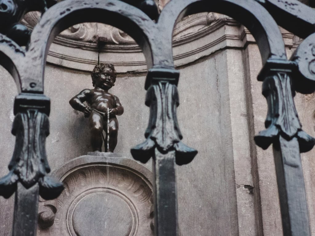 Mannekin Pis in Brüssel.