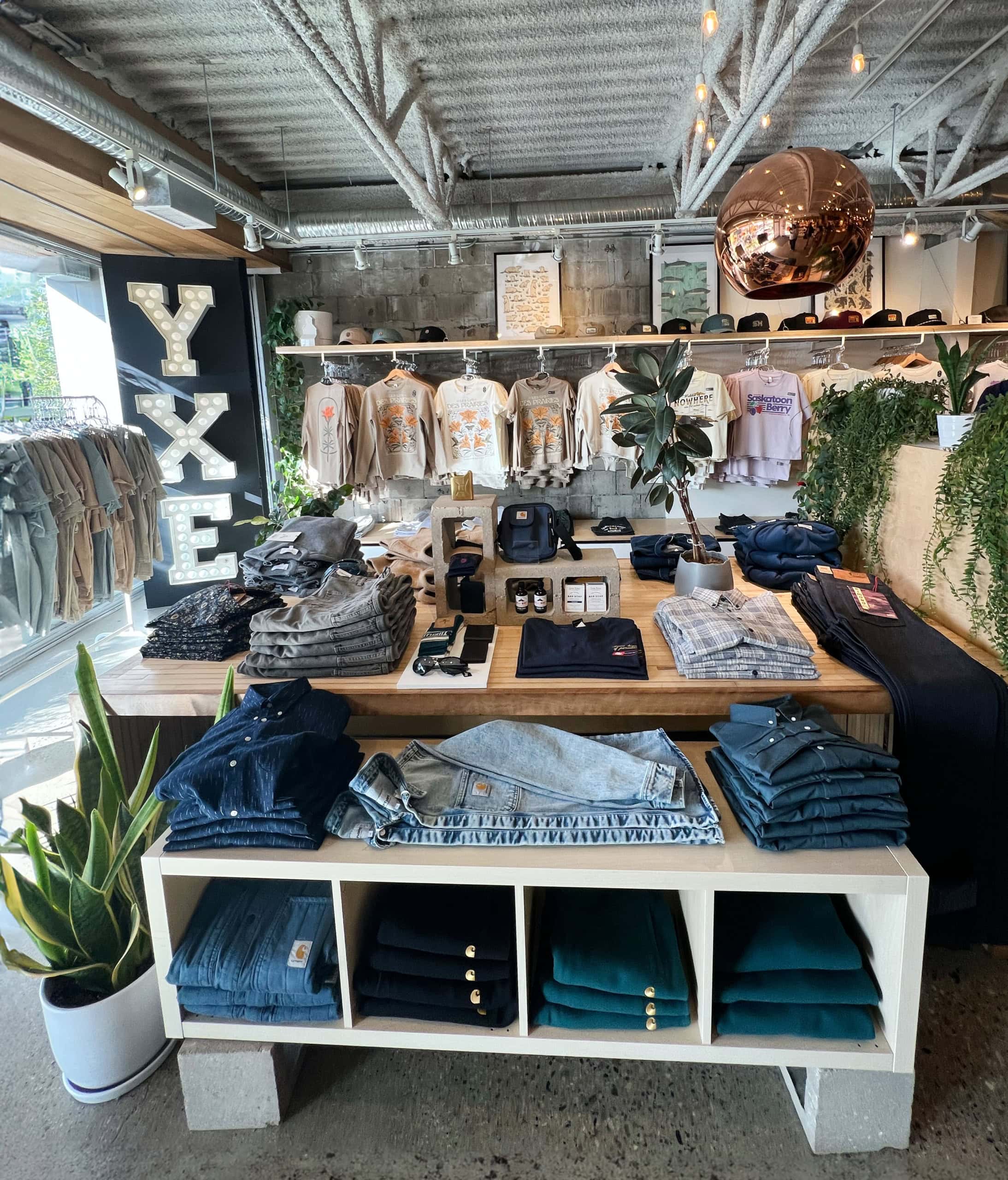 Blick in den Hardpressed Shop 