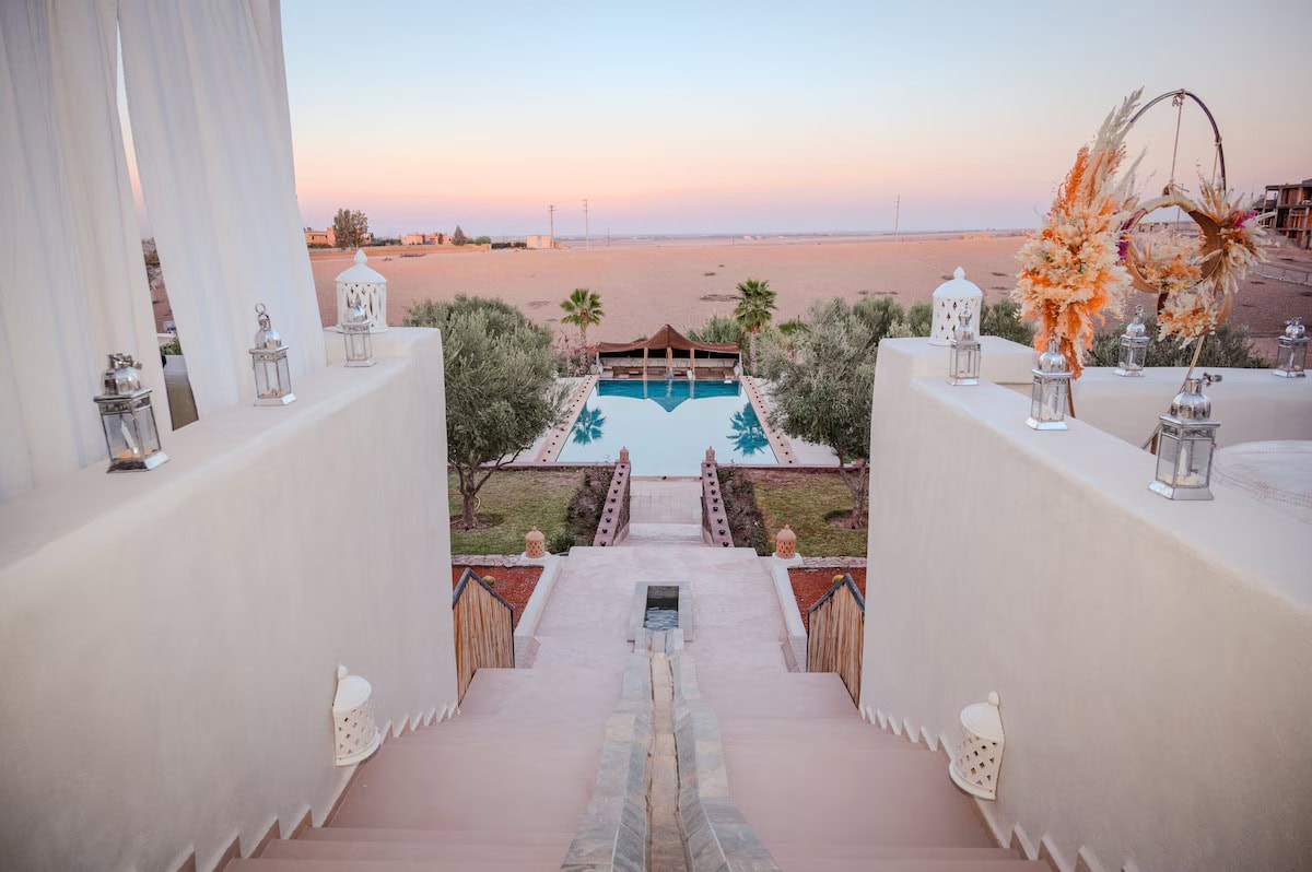 Villa mit Garten und Pool nahe Marrakesch