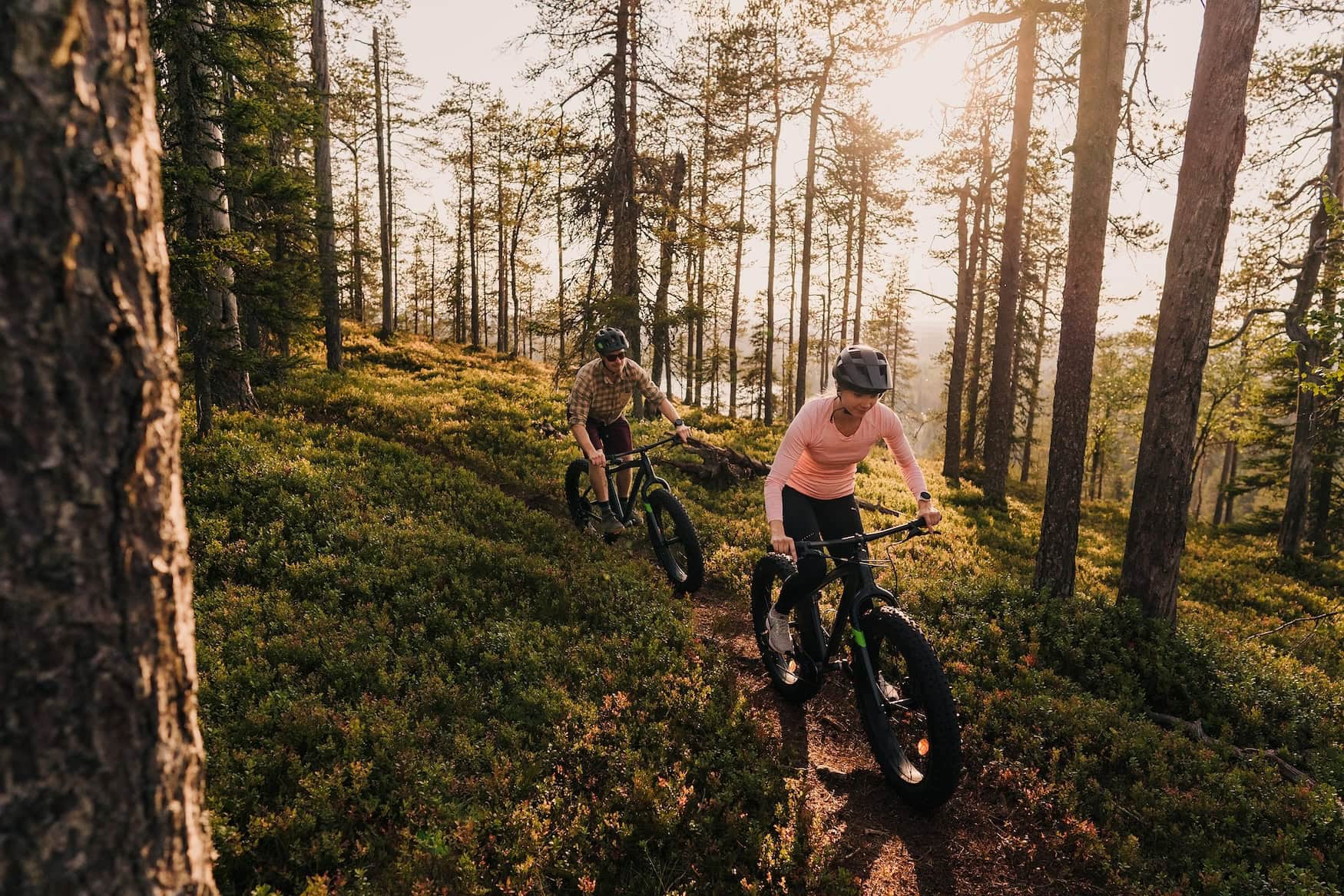 Biken in Finnland