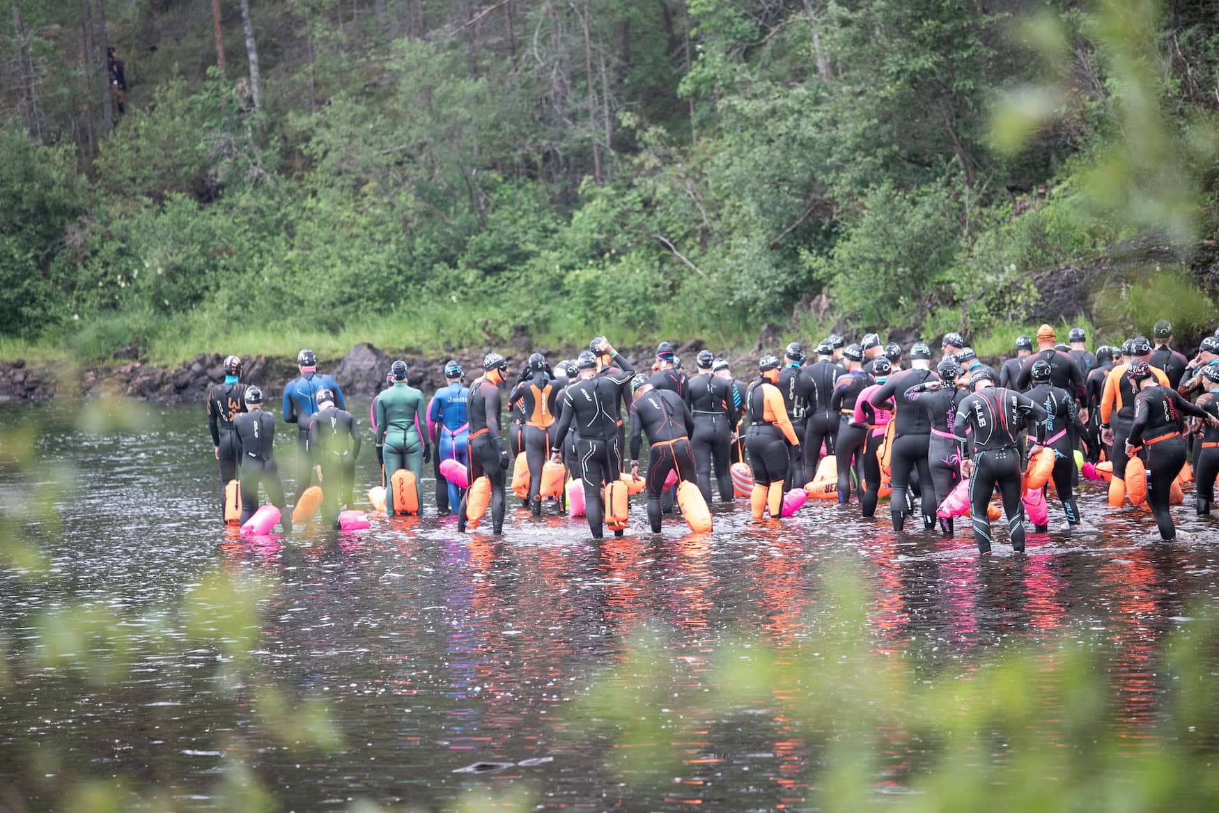 Downhill Swim im Oulanka Nationalpark