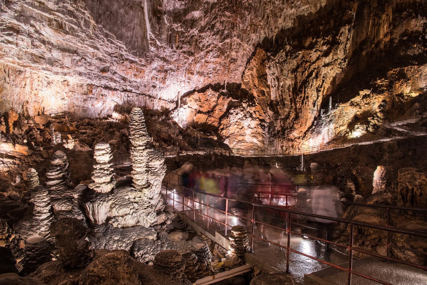 Grotta Gigante in Italien, eine der größten Höhlen in Europa