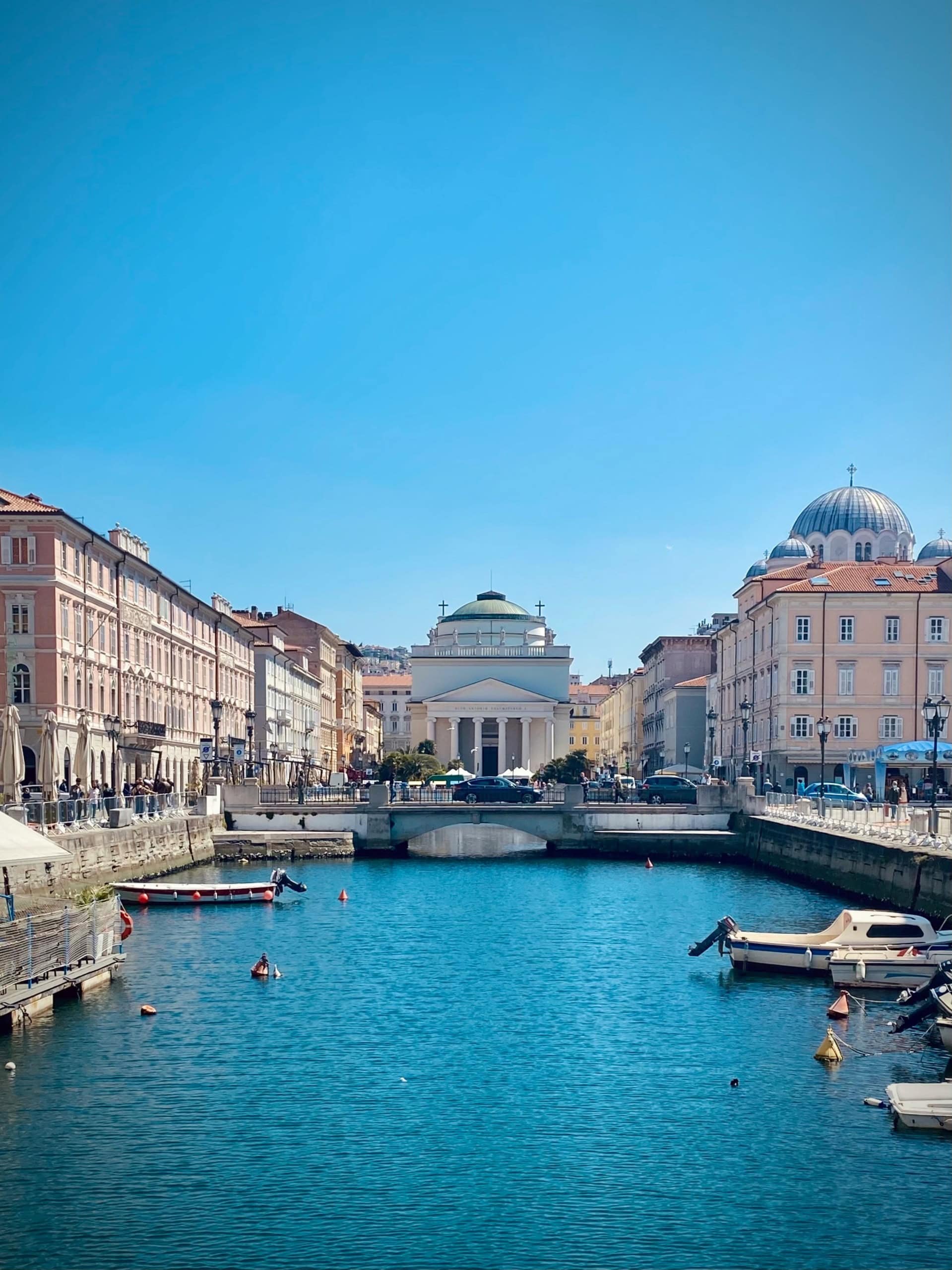 Kanal in Triest